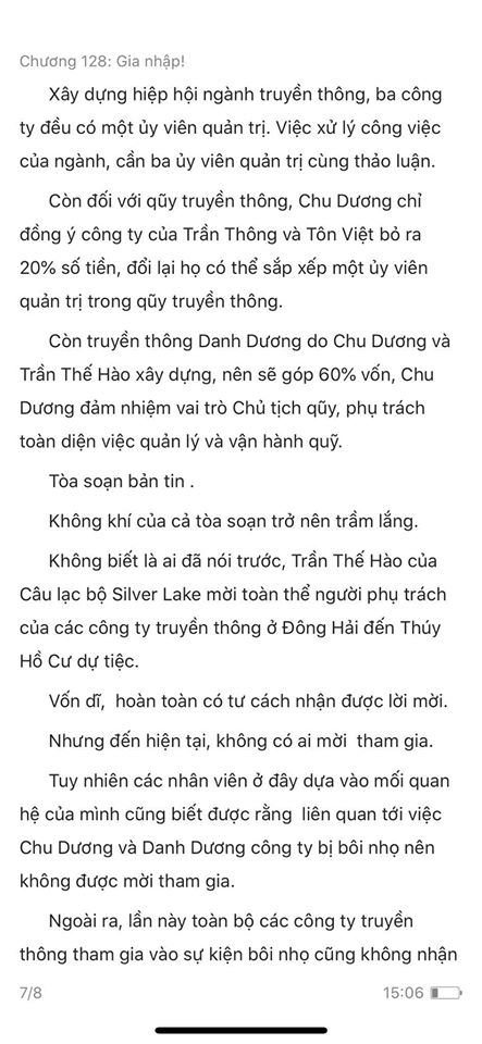 chàng rể đại gia chương 128