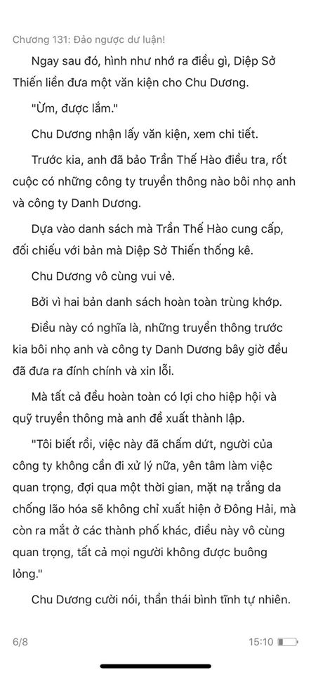 chàng rể đại gia chương 131