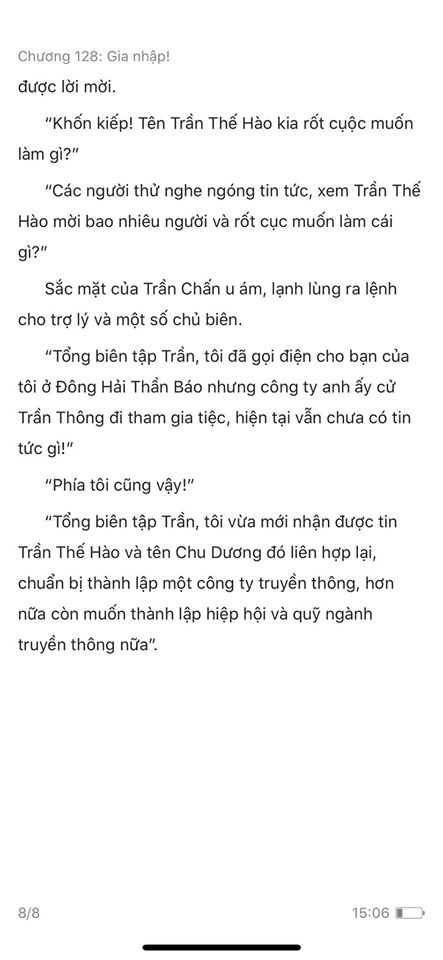 chàng rể đại gia chương 128