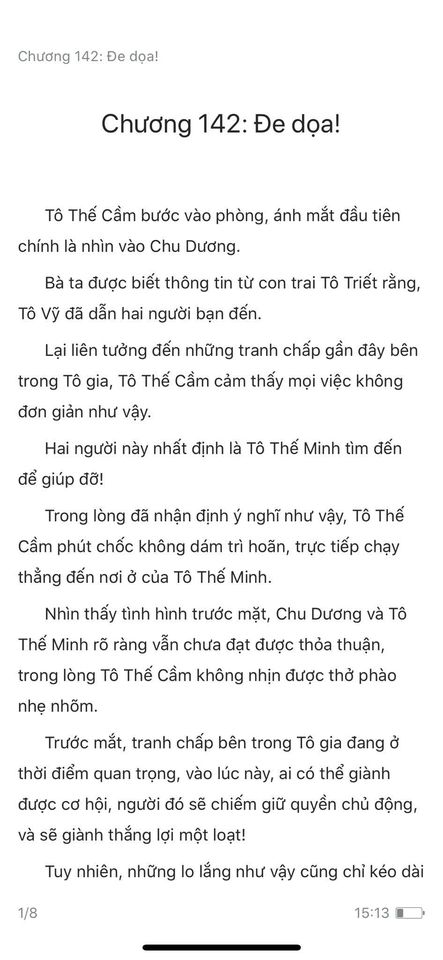 chàng rể đại gia chương 142