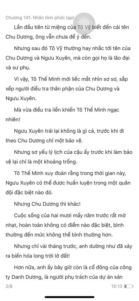 chàng rể đại gia chương 141