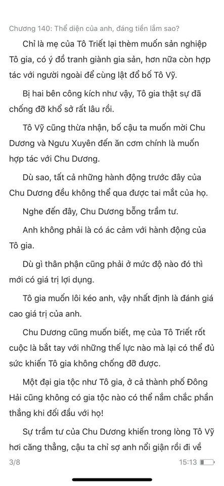 chàng rể đại gia chương 140