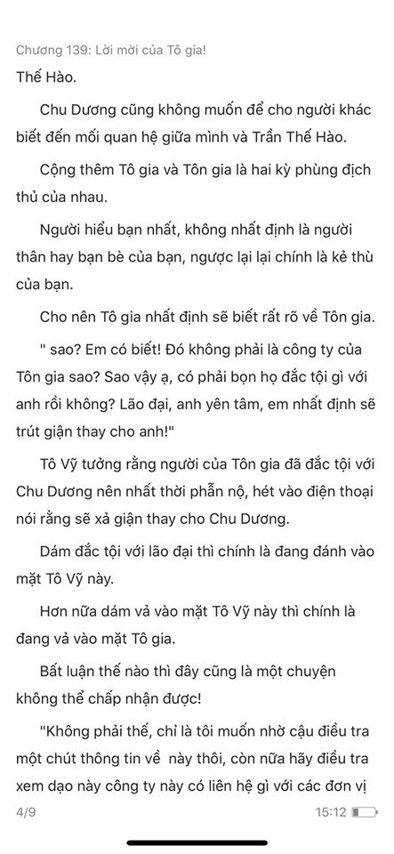 chàng rể đại gia chương 139