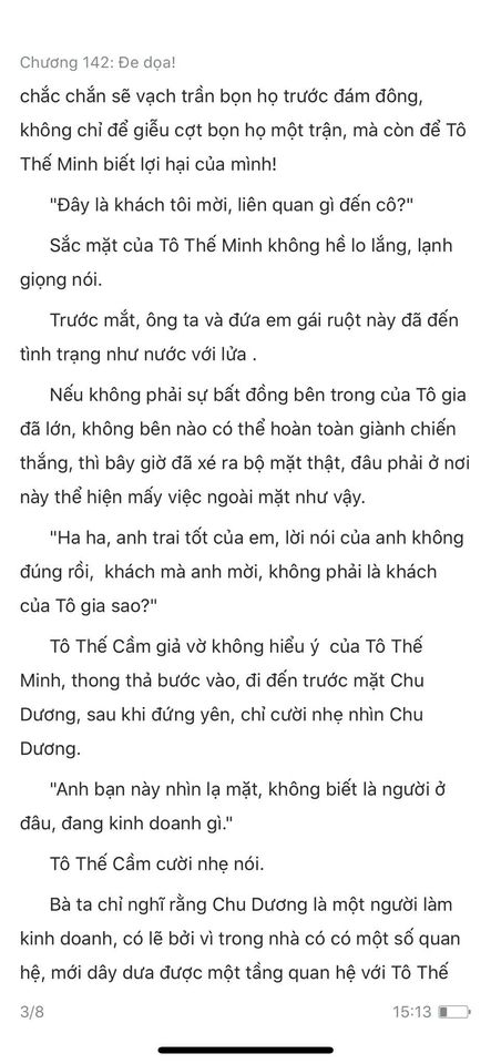 chàng rể đại gia chương 142