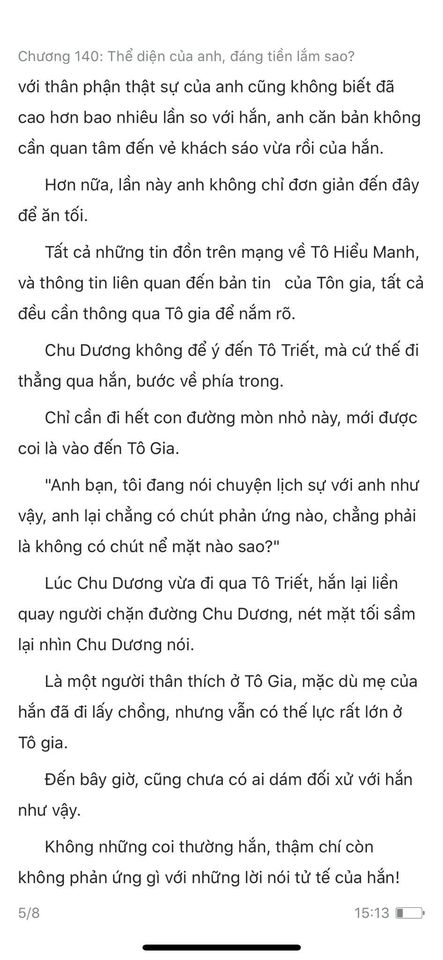 chàng rể đại gia chương 140