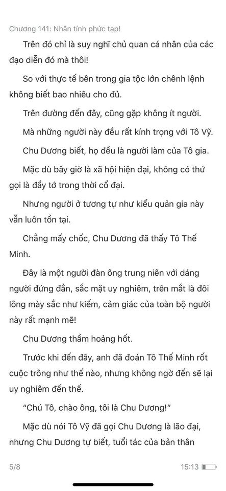 chàng rể đại gia chương 141