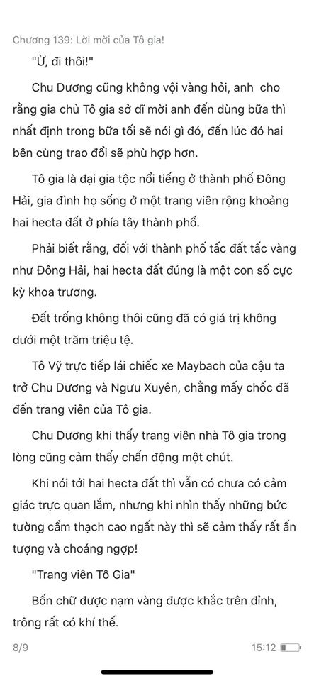 chàng rể đại gia chương 139