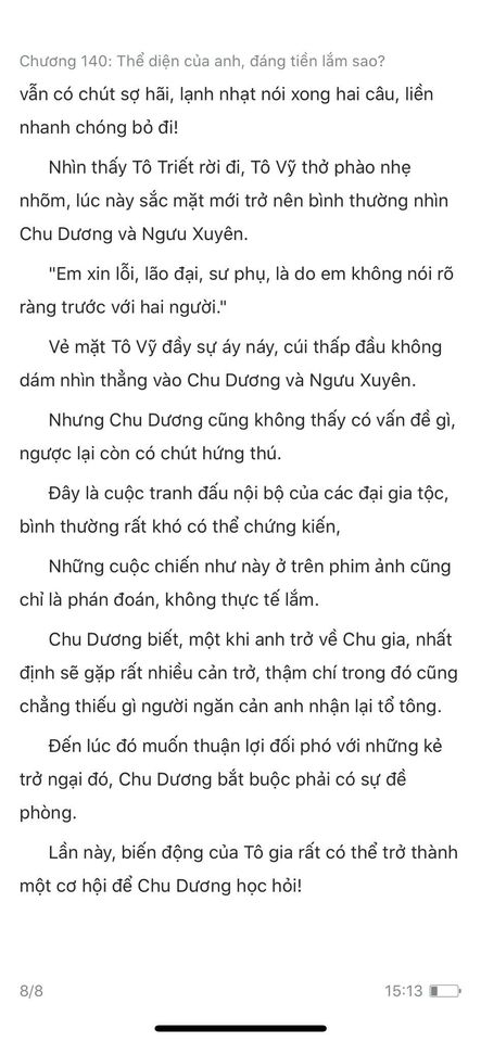 chàng rể đại gia chương 140