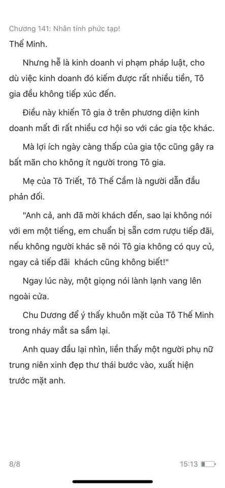 chàng rể đại gia chương 141