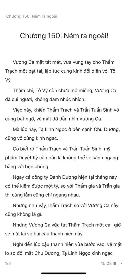 chàng rể đại gia chương 150