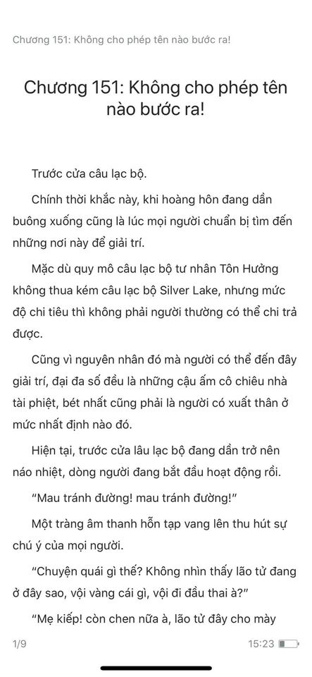 chàng rể đại gia chương 151