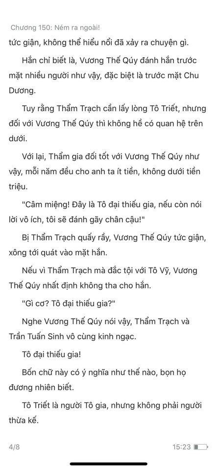 chàng rể đại gia chương 150