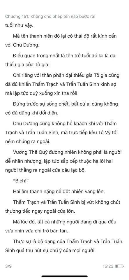 chàng rể đại gia chương 151