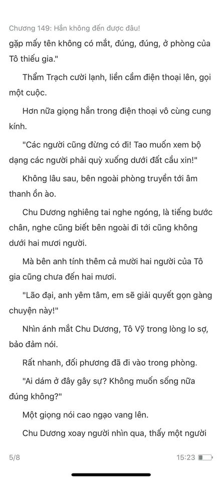 chàng rể đại gia chương 149