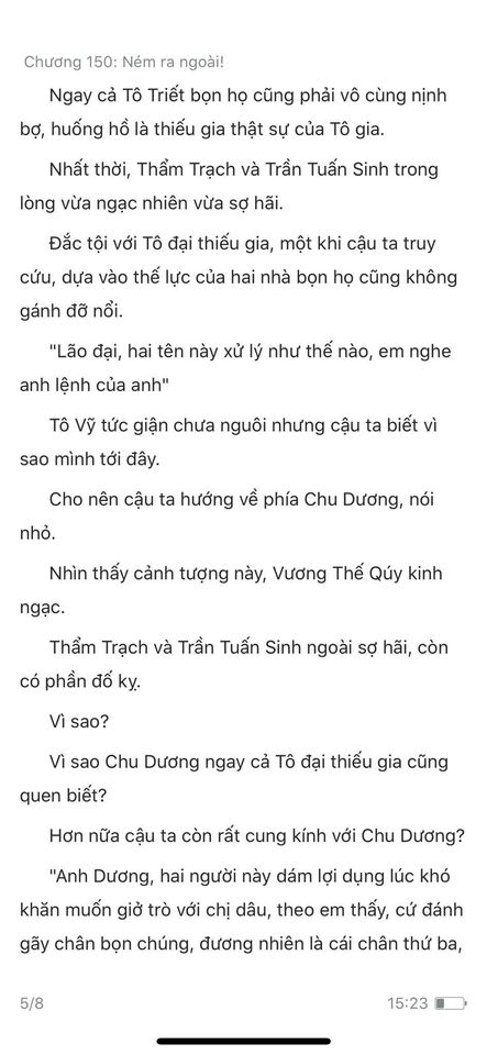 chàng rể đại gia chương 150