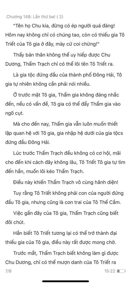 chàng rể đại gia chương 148