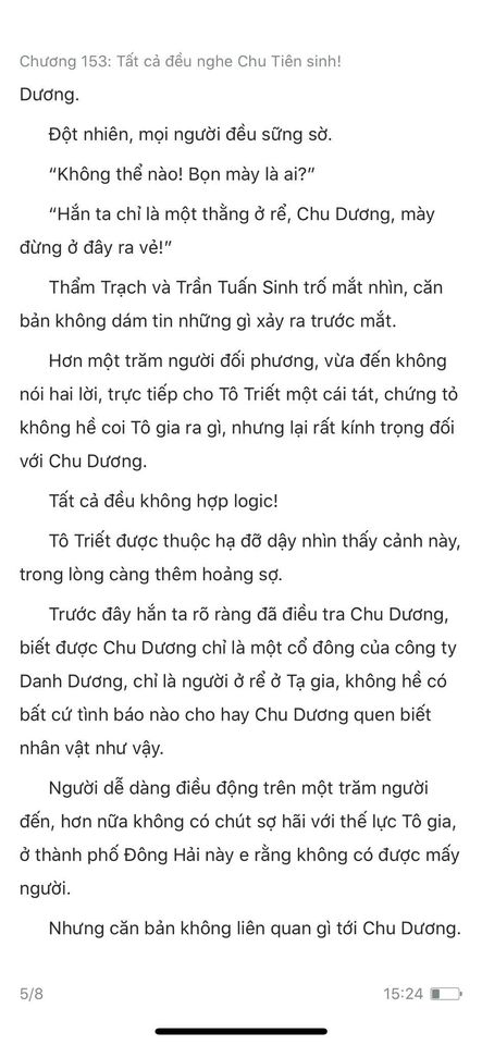 chàng rể đại gia chương 153