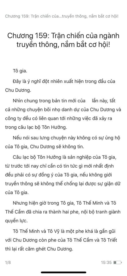 chàng rể đại gia chương 159