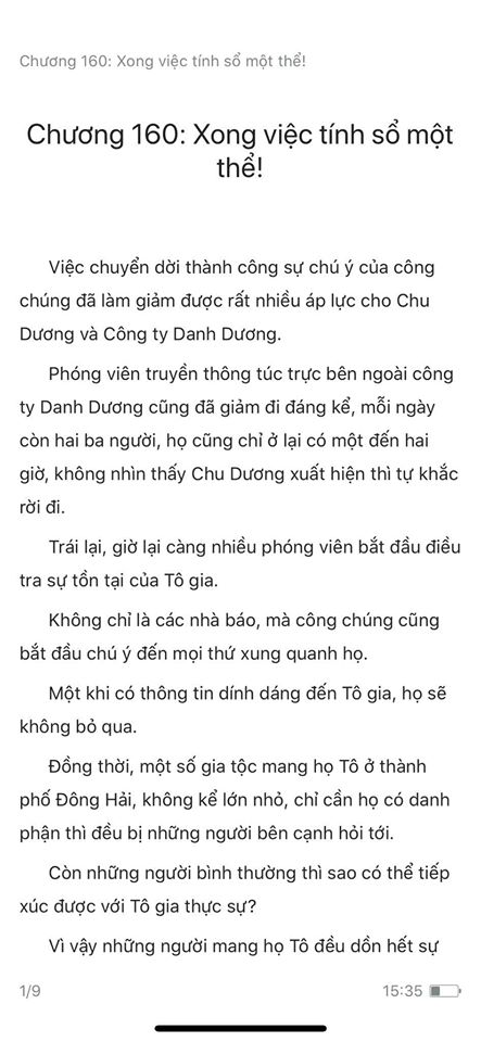 chàng rể đại gia chương 160