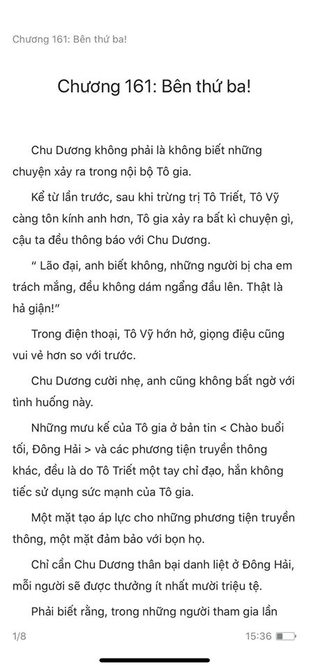 chàng rể đại gia chương 161