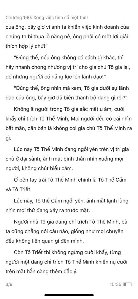 chàng rể đại gia chương 160