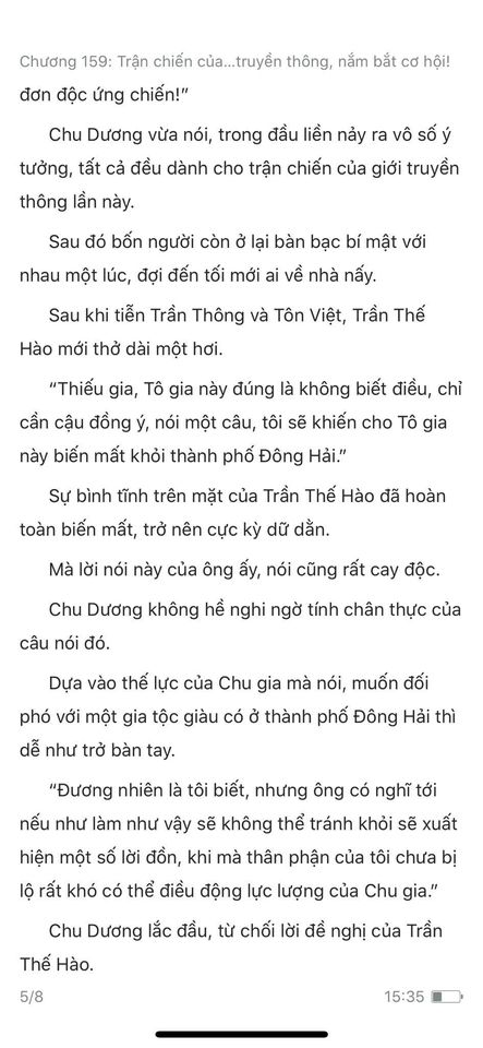 chàng rể đại gia chương 159