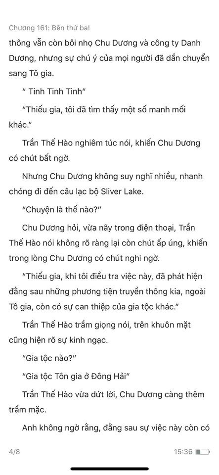 chàng rể đại gia chương 161