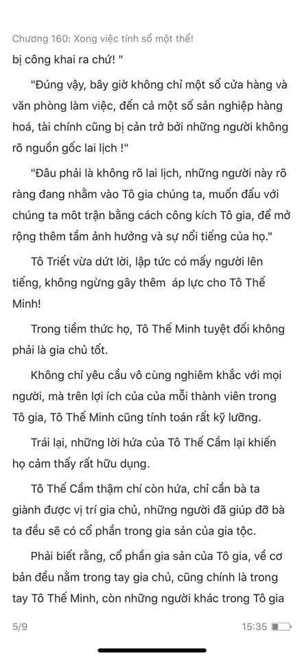 chàng rể đại gia chương 160