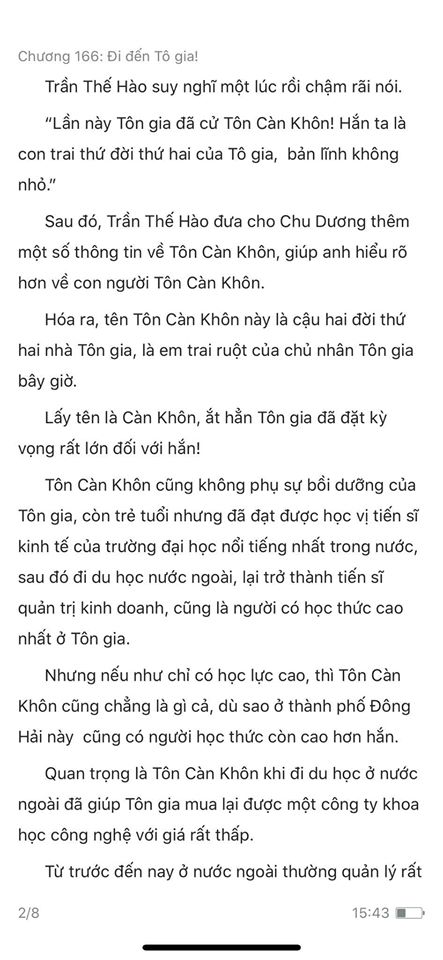 chàng rể đại gia chương 166