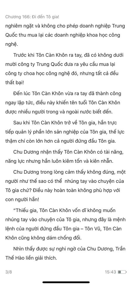 chàng rể đại gia chương 166