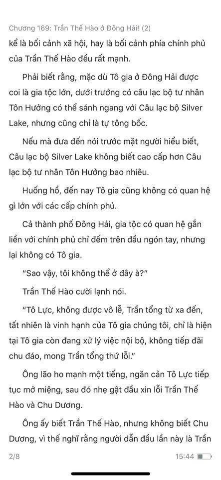 chàng rể đại gia chương 169