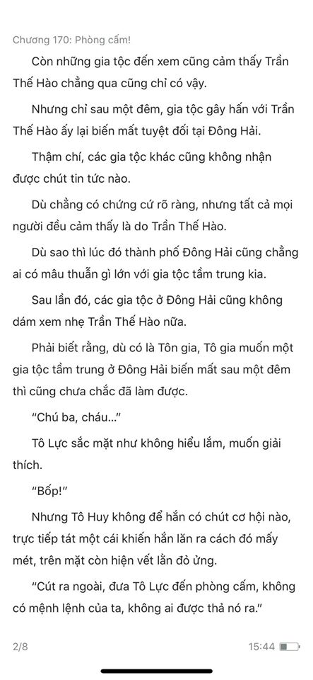 chàng rể đại gia chương 170