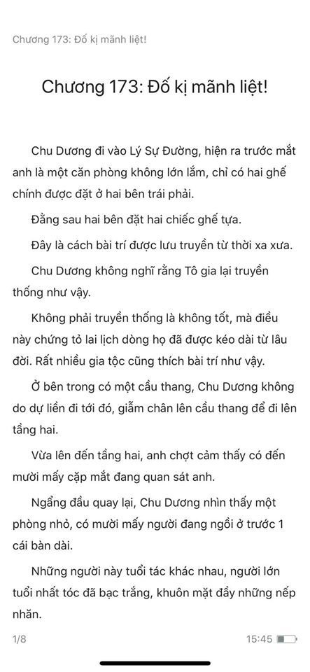 chàng rể đại gia chương 173