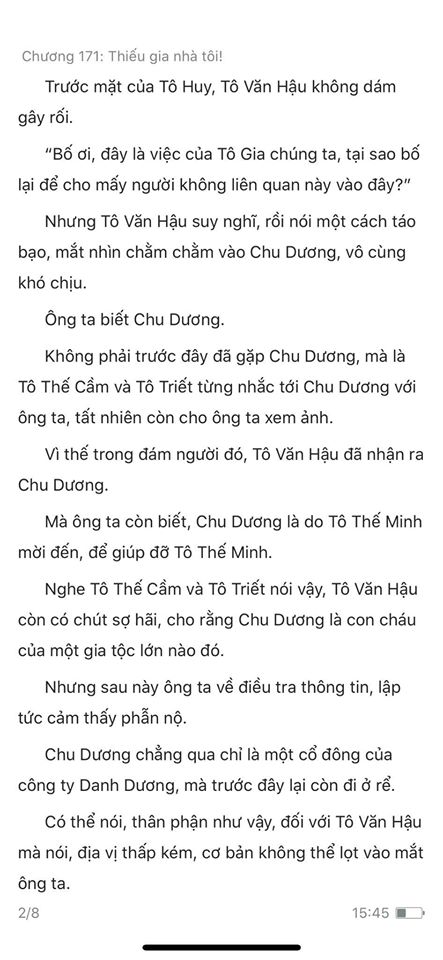 chàng rể đại gia chương 171