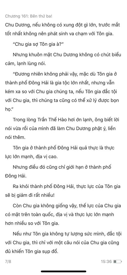 chàng rể đại gia chương 161