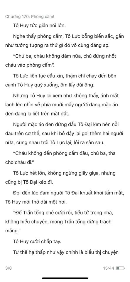 chàng rể đại gia chương 170