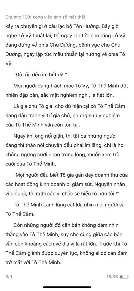 chàng rể đại gia chương 160