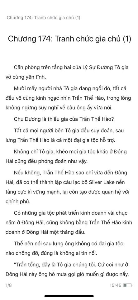 chàng rể đại gia chương 174