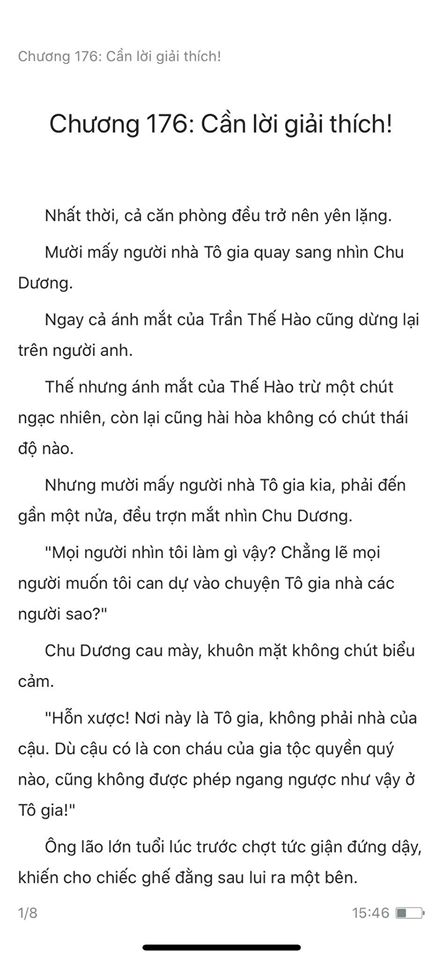 chàng rể đại gia chương 176