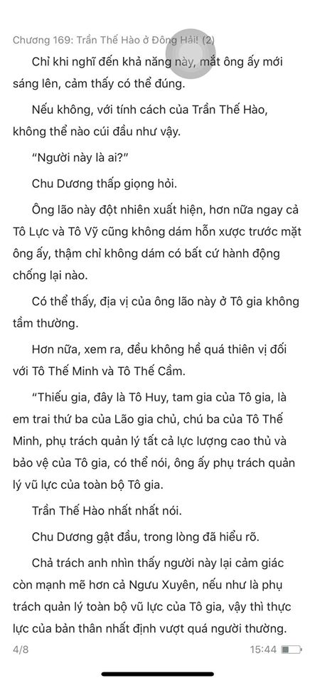 chàng rể đại gia chương 169