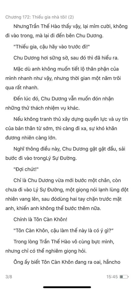 chàng rể đại gia chương 172