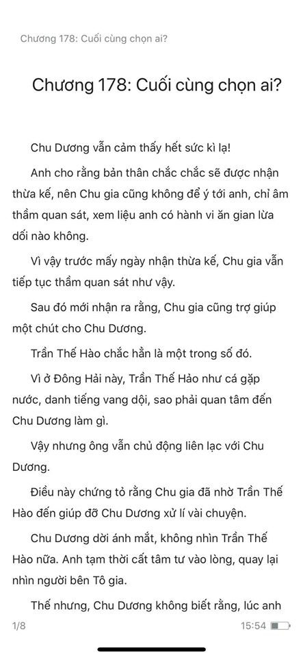 chàng rể đại gia chương 178