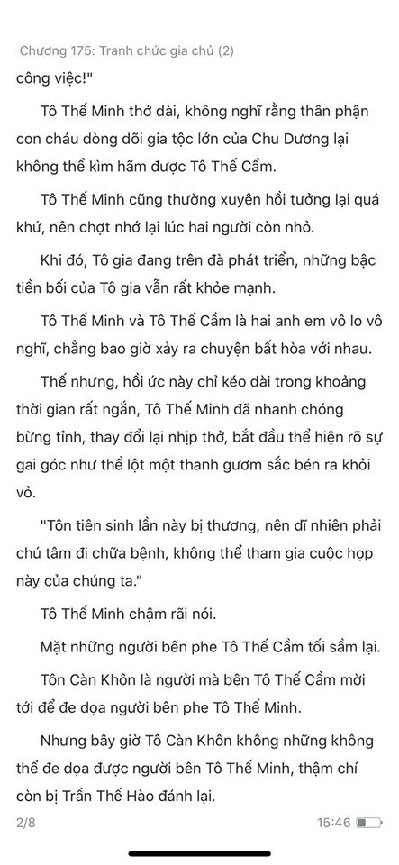 chàng rể đại gia chương 175