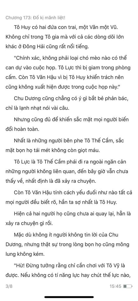 chàng rể đại gia chương 173