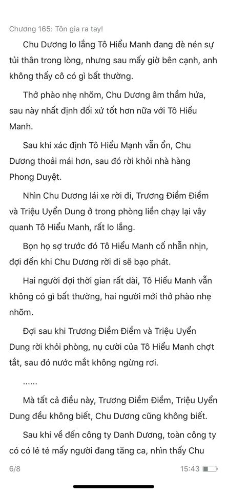 chàng rể đại gia chương 165