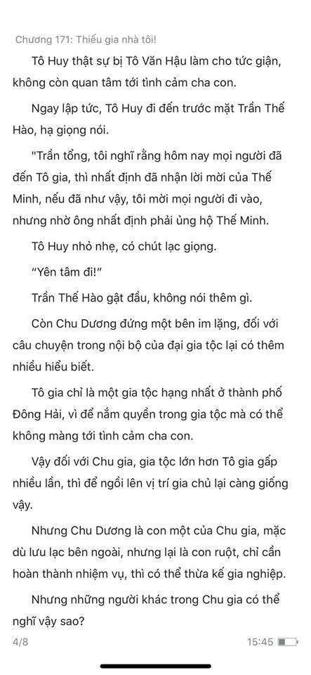 chàng rể đại gia chương 171