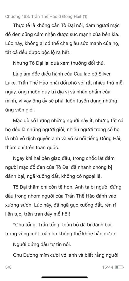 chàng rể đại gia chương 168