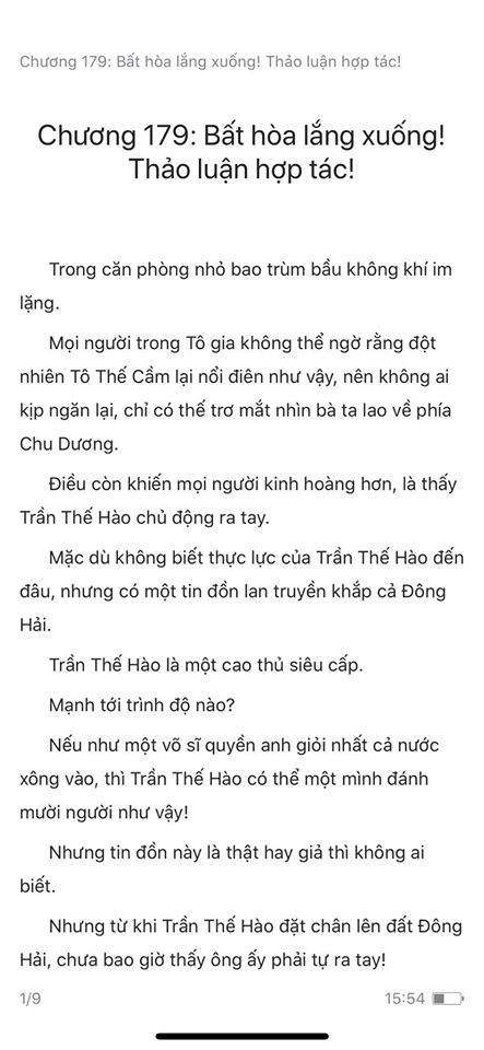 chàng rể đại gia chương 179