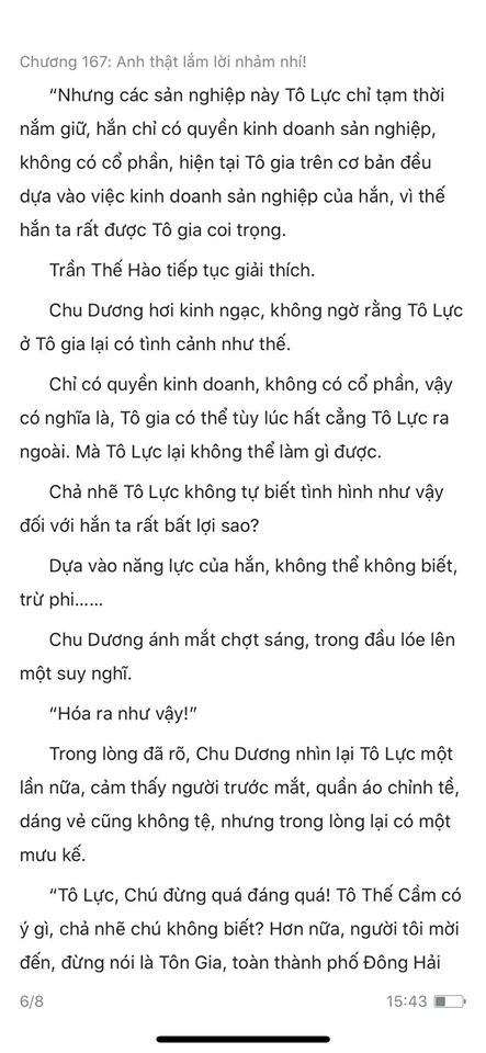 chàng rể đại gia chương 167