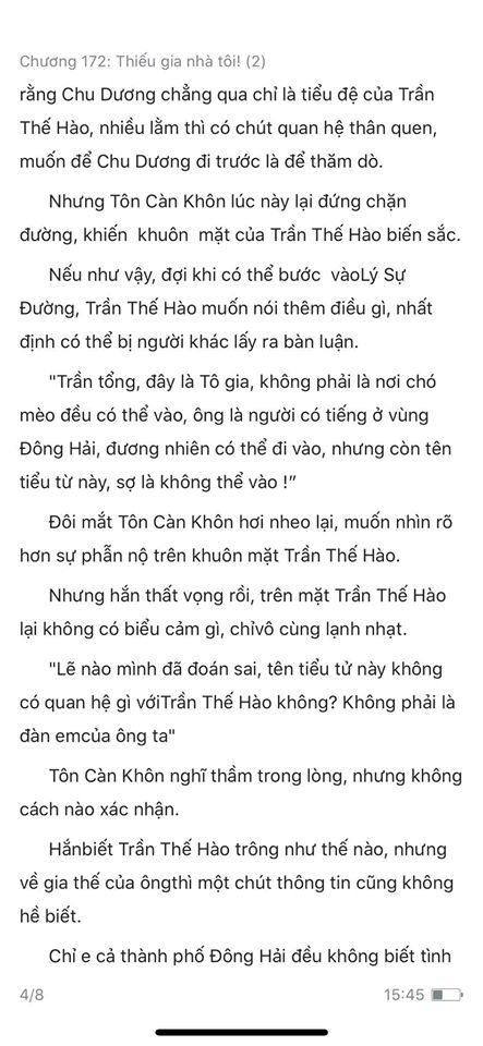 chàng rể đại gia chương 172